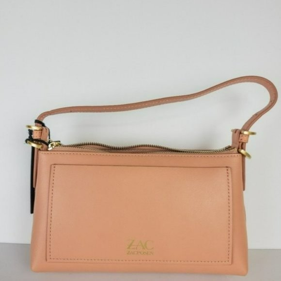 Zac Posen Posen Zip Top Crossbody - Coral - Picture 3 of 4